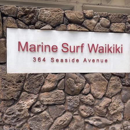 Marine Surf Aparthotel Honolulu Bagian luar foto